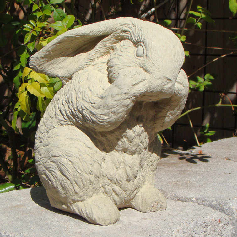 August Grove® Eka Bashful Bunny Statue & Reviews Wayfair